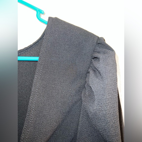 Missguided Tops - Black crop with a back tie